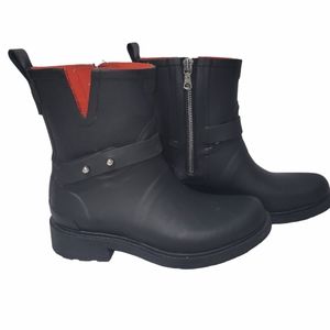 EUC Rag & Bone Moto rain boots 35